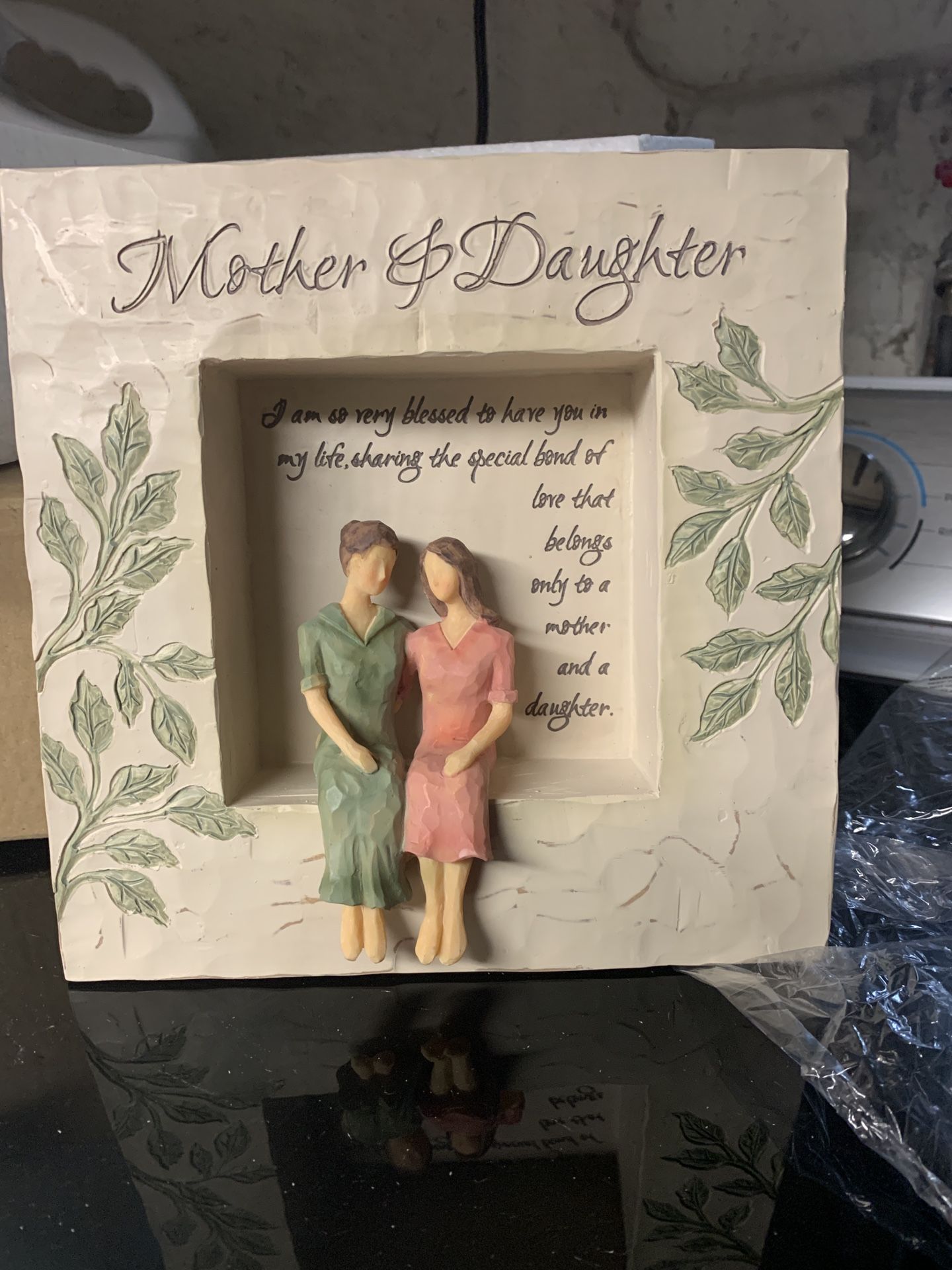 Mother & Daughter plaque