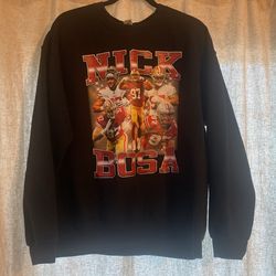Vintage Nick Bosa Sf49 Sweater