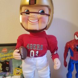 musical San Francisco 40ers doll dances