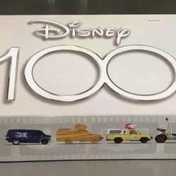 Deal deal!!! HOT WHEELS PREMIUM DISNEY 100 YEARS SET OF 5 CAR FACTORY SEALED COLLECTORS BOX