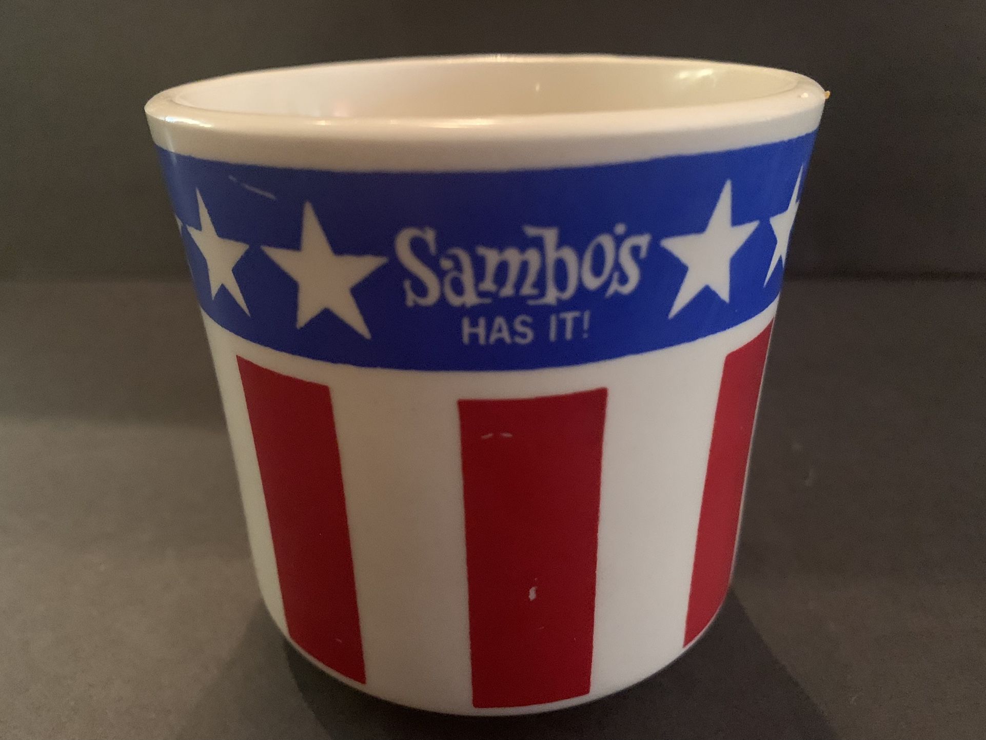 Vintage Sambo’s mug