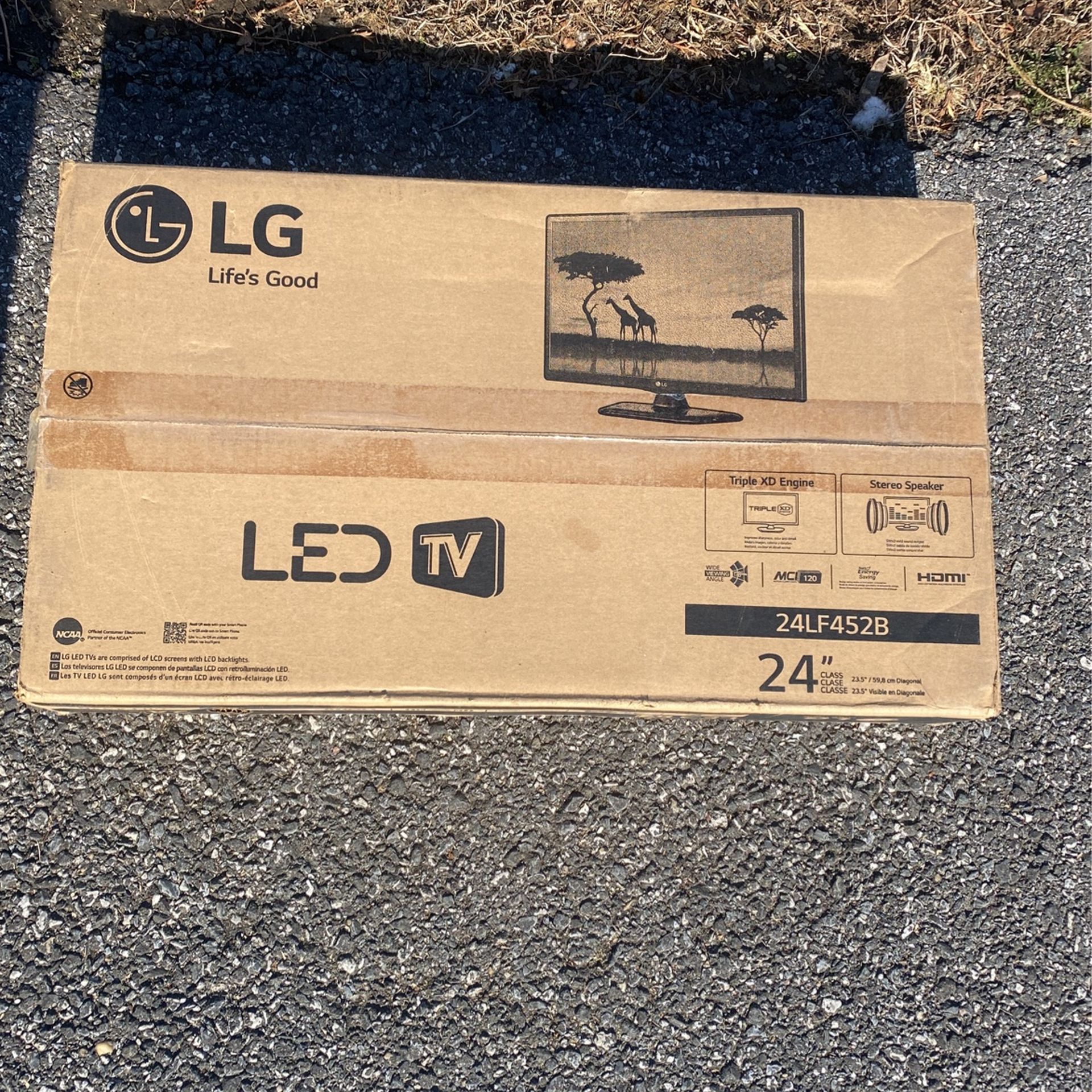 24” Lg Tv Led