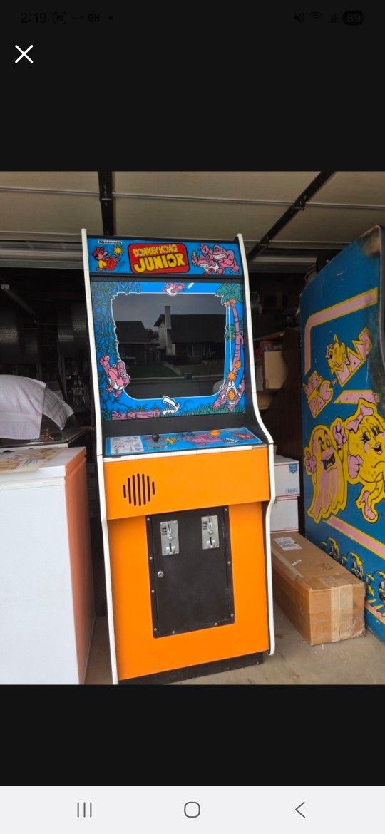 Donkey Kong Jr Arcade Machine
