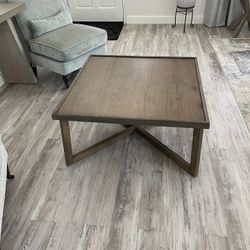 36’ X 36’ X 17.5’ Hight Solid Wood Table 