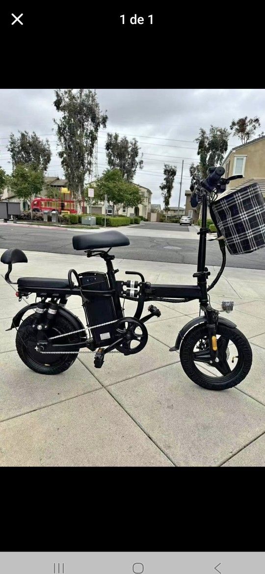 New. Foldable Bike Electric 26mh Electric