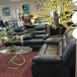 Reclining Sofa And Loveseat 