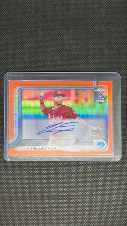 2025 Topps Pro Debut #PD-97 Cody Freeman Base Auto Orange /25