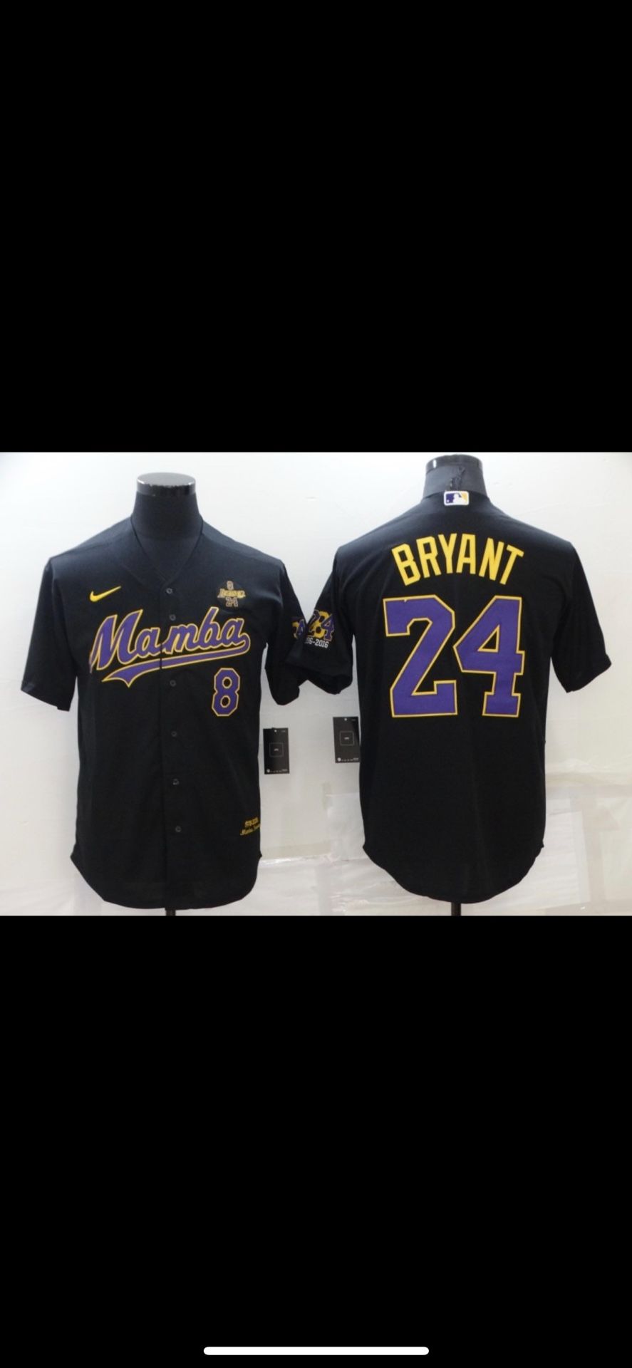 New Kobie Bryant “Mamba” Dodgers Jersey