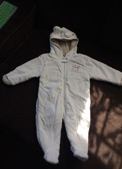 Warm baby onesie