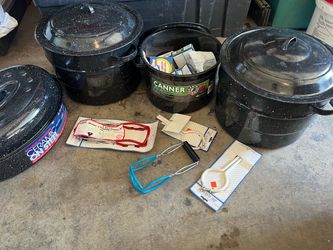 Canning supplies