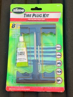Slime 8-Piece Tire Plug Kit (Model 1034-A)