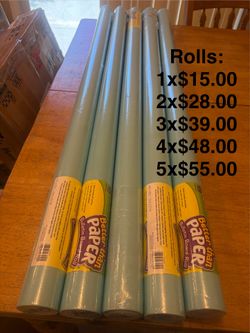 Prices in picture and description. Teacher Created Resources Light Blue Better Than Paper Bulletin Board Roll. Russell/Boulder area