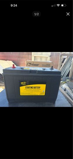 Starting battery
