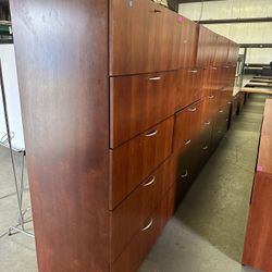 OFFICE/HOME FILE CABINET 4 DRAWERS LATERAL COMBO STORAGE FILE CABINET 