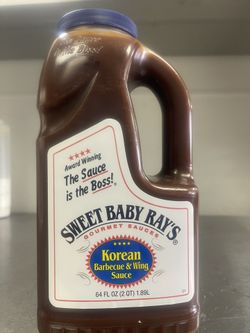 Korean BBQ Wing sauce By Sweet Baby Rays