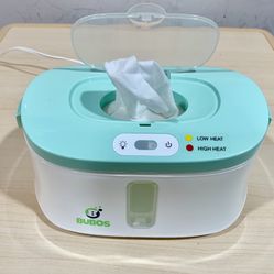 Bubos Upgraded Baby Wipe Warmer and Wet Wipes Dispenser with Advanced LED Night Light