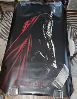 Thor bus shelter movie poster, $200 OBO