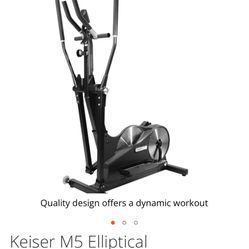 Keiser  M5 Elliptical 