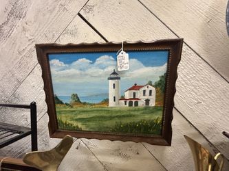 Lovely Vintage Framed Painting