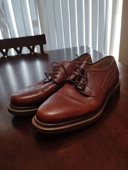 Cable & Co brown leather oxfords