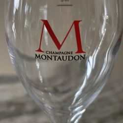 Montaudon Champagne Flutes- Set of 2