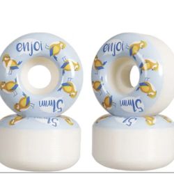 Enjoi Early Bird 51mm Skateboard Wheels Spitfire