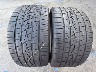 2 USED TIRES CONTINENTAL 245/40/19