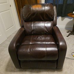 Orlyn Leather Electric Recliner Chair
