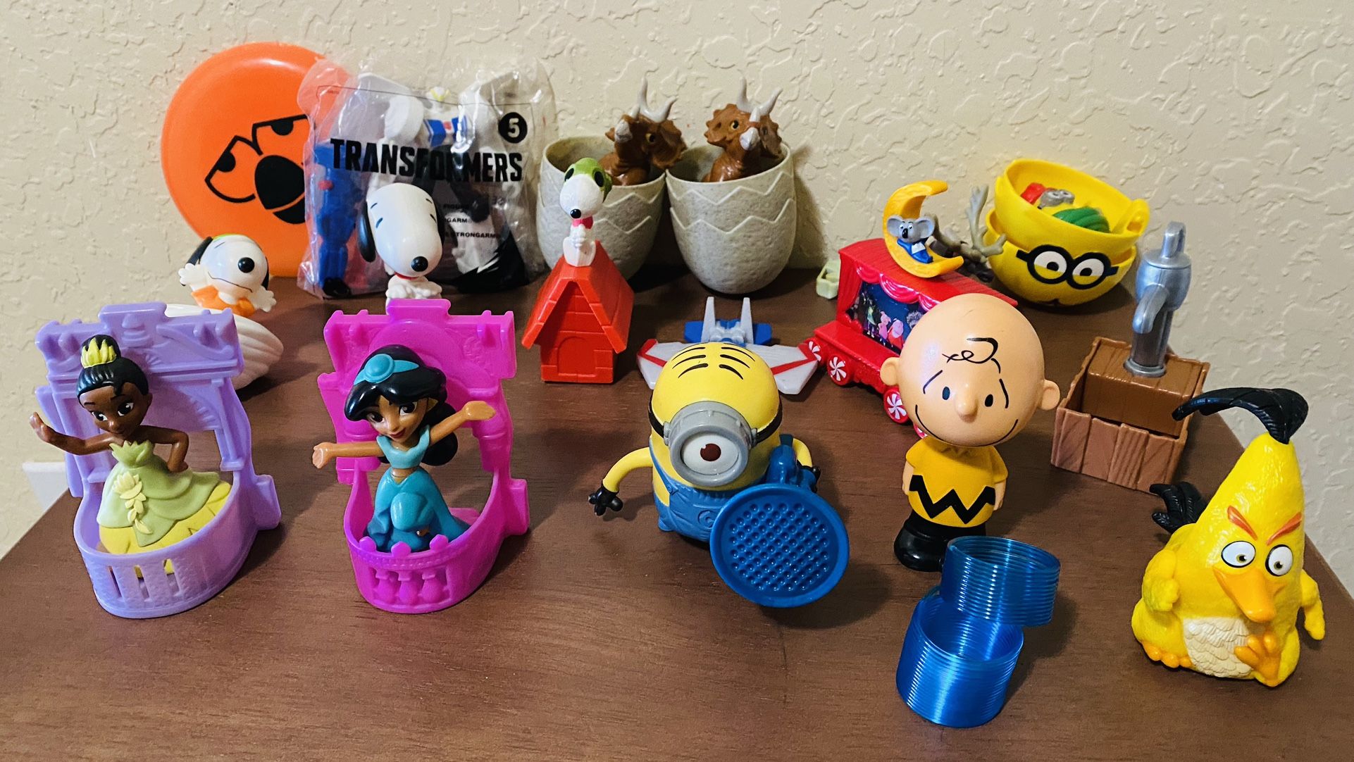 Variety Of small toys 