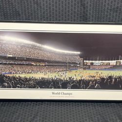 New York Yankees World Champs Framed Panorama