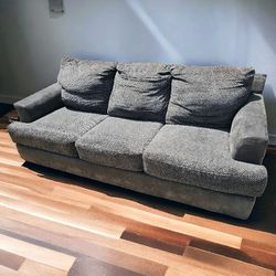 Bob's Furniture Gray Couch