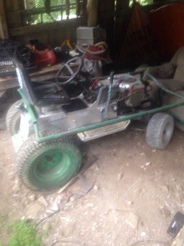 Demolition derby/racing lawn tractor PARTS