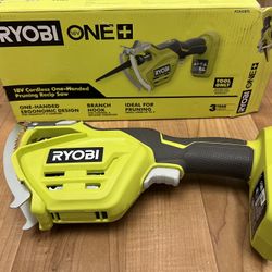 RYOBI ONE+ 18V Electric Cordless Pruning Reciprocating Saw (Tool Only)