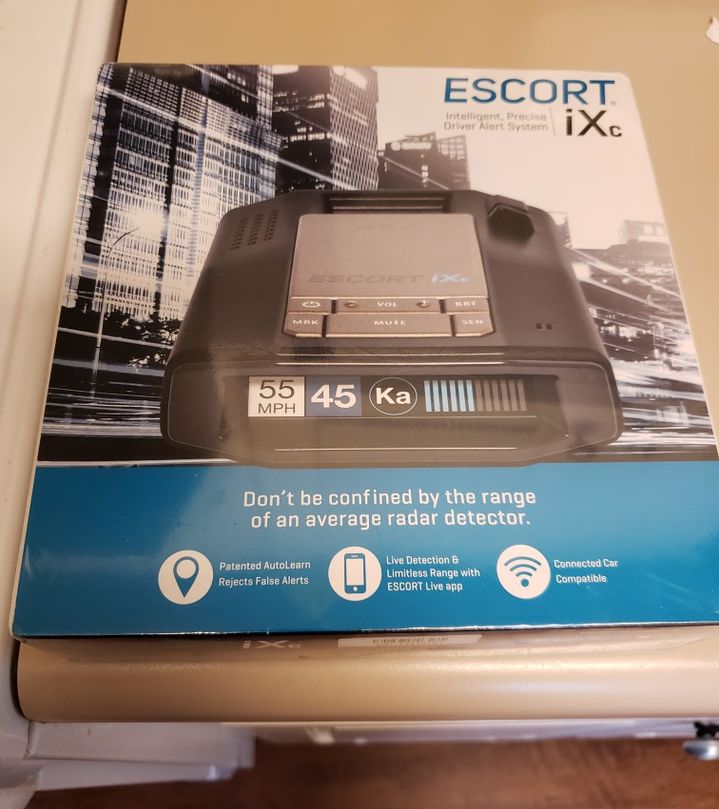 Escort ixc Radar Detector