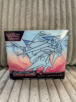 🌊🔥 POKÉMON CENTER MEGA EVOLUTION CHAOS RISING ELITE TRAINER BOX 🔥🌊