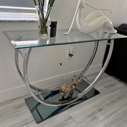 SILVER CONSOLE TABLE 🙌🏻👌🏻🤚🏻