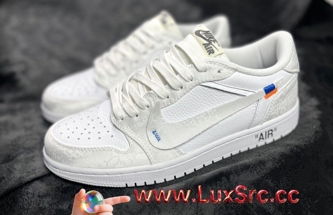 Rare Customized Nike Air Jordan 1 Off Low Shoes Aj1