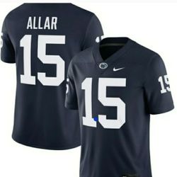 New! Men's Penn State Nittany Lions Drew Allar #15 Blue Home Football jersey XL