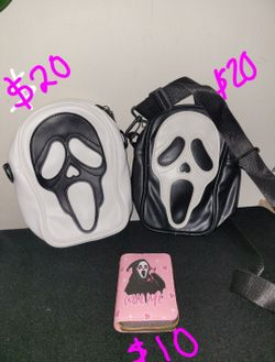 Ghost face Halloween Bag