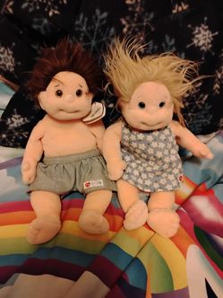 Ty Gear Plush Doll Pair