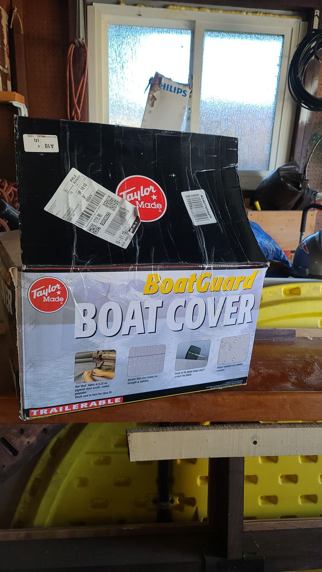 Taylotmade #70207 21-23' trailerable boat cover