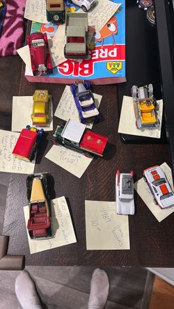 12 die  cast cars all made in England