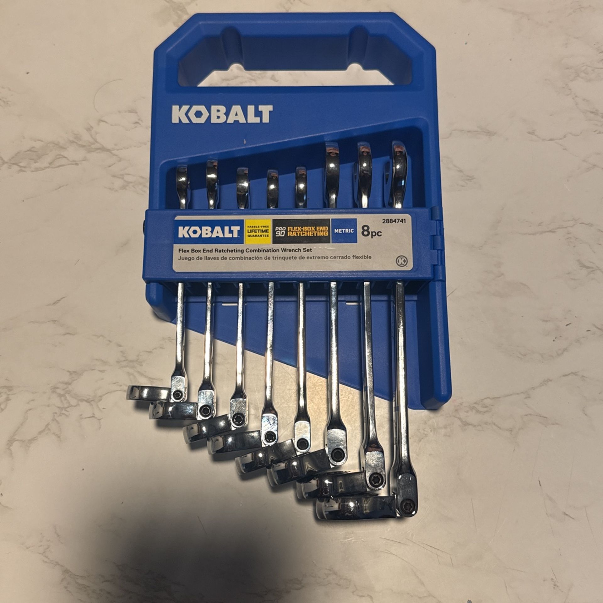 Kobalt Ratcheting Combination Wrench Set