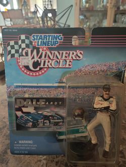 Dale Earnhardt starting lineup winner's circle