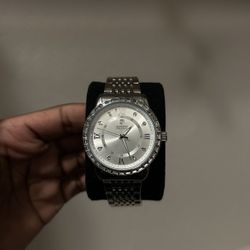 Men’s Montrés Prestige Silver Watch