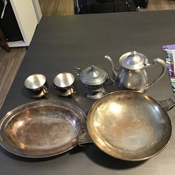 Silver Vintage Lot of 6 Pieces Sale