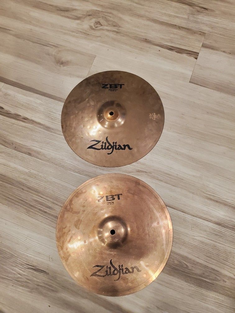 Zildjian 13" ZBT Hihat Cymbals 