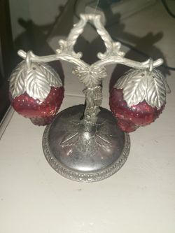 Silver Salt/pepper Shaker 