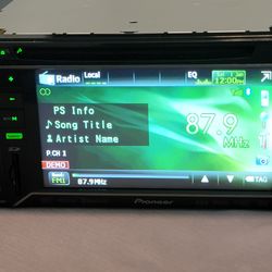 Pioneer Double DIN Touchscreen Radio - Bluetooth & DVD