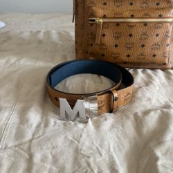 mcm designer belt 